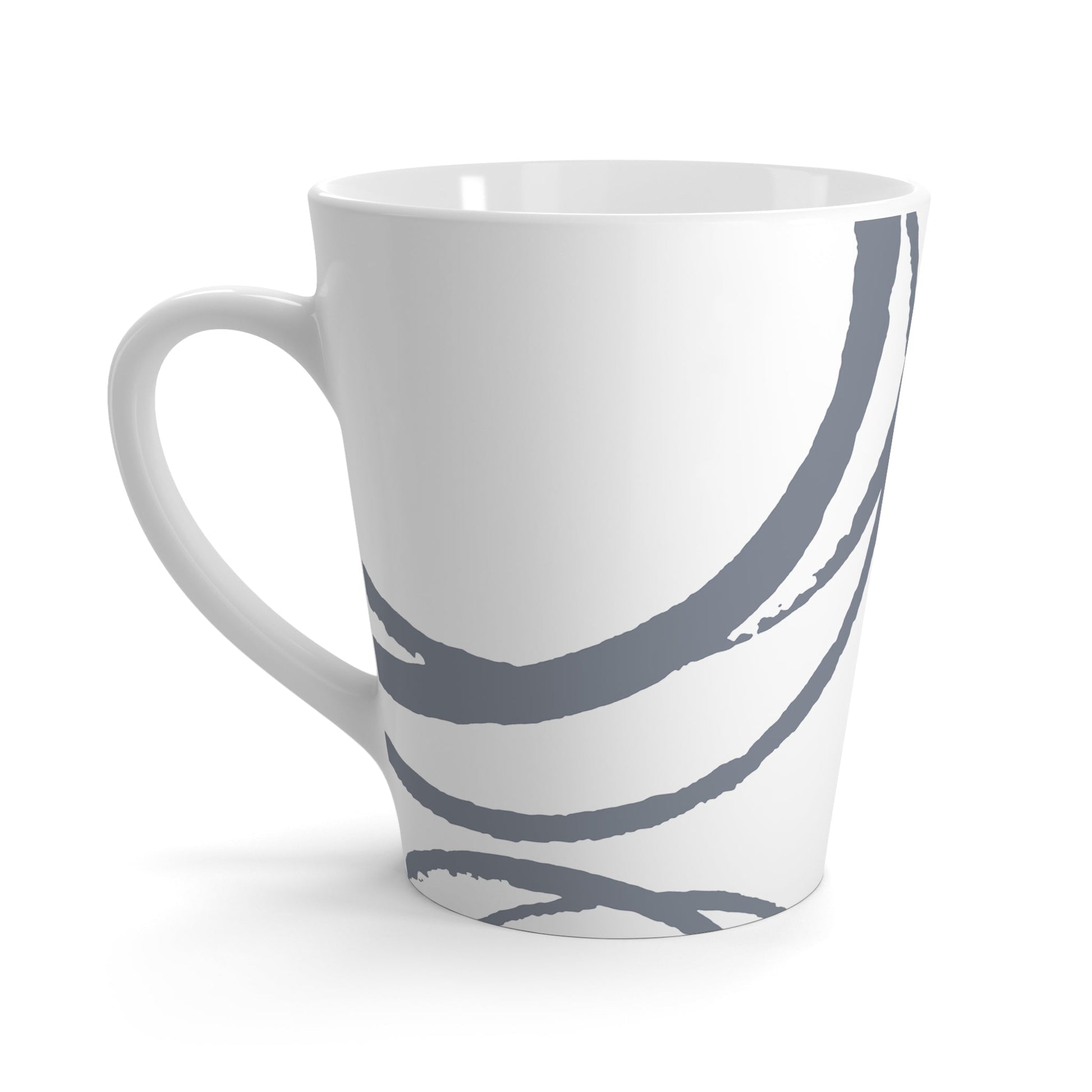 350 mL / 12oz Graphic Art Latte Mug | CALM-1221-200-112