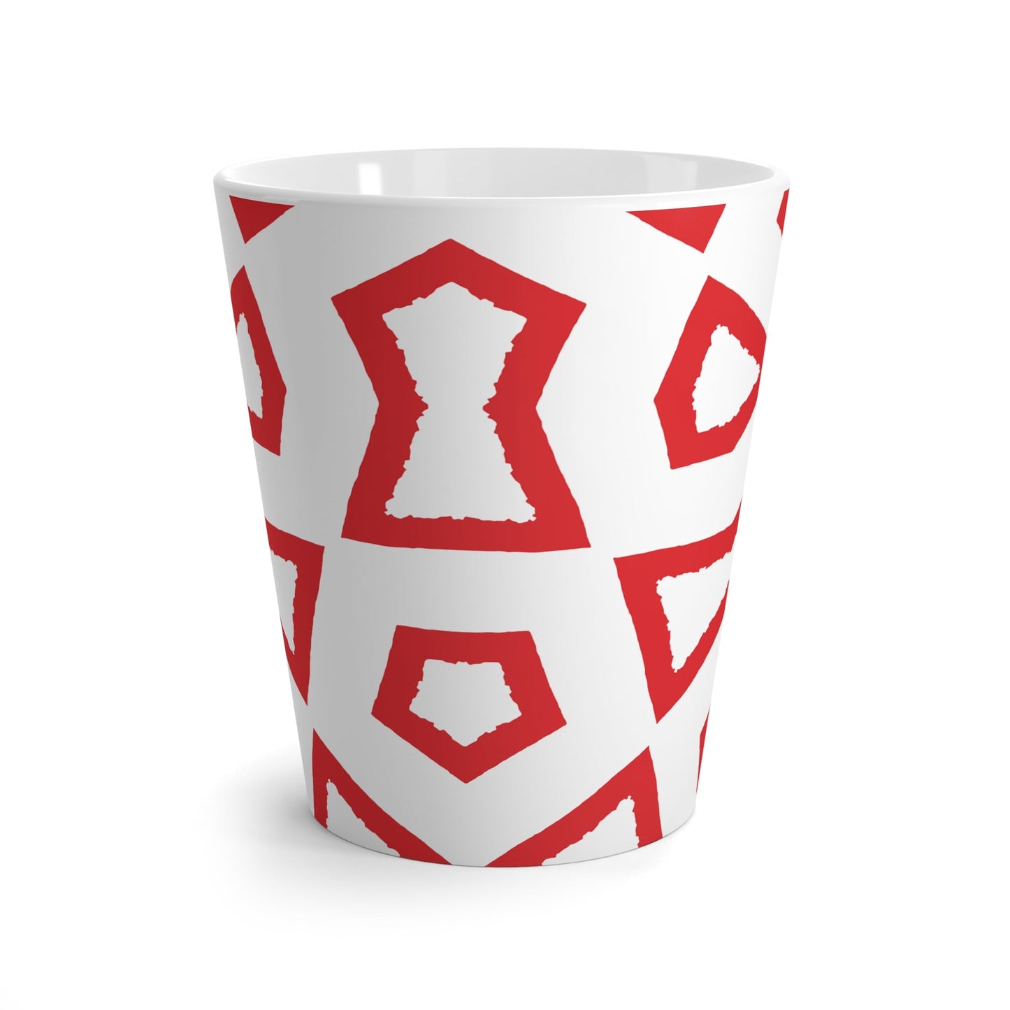 350 mL / 12oz Graphic Art Latte Mug | CALM-1111-100-392