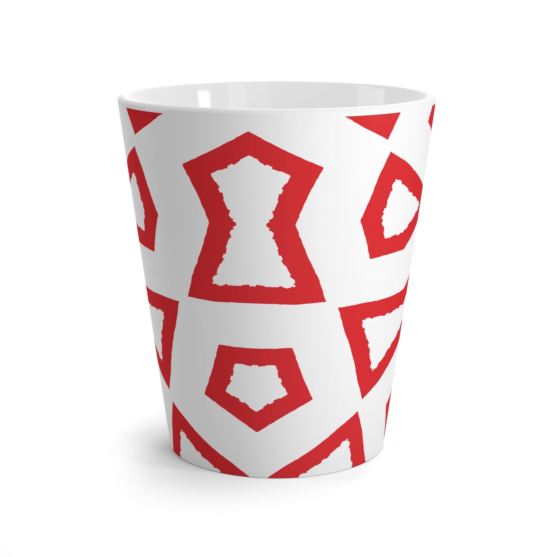 350 mL / 12oz Graphic Art Latte Mug | CALM-1111-100-392