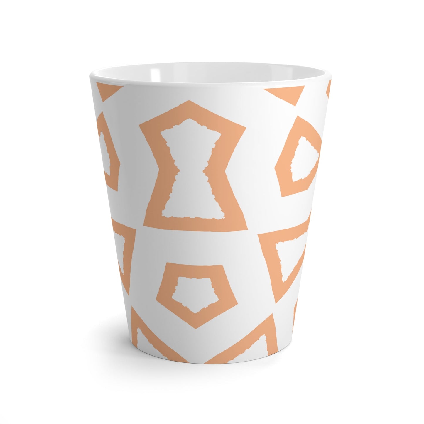 350 mL / 12oz Graphic Art Latte Mug | CALM-1181-267-392