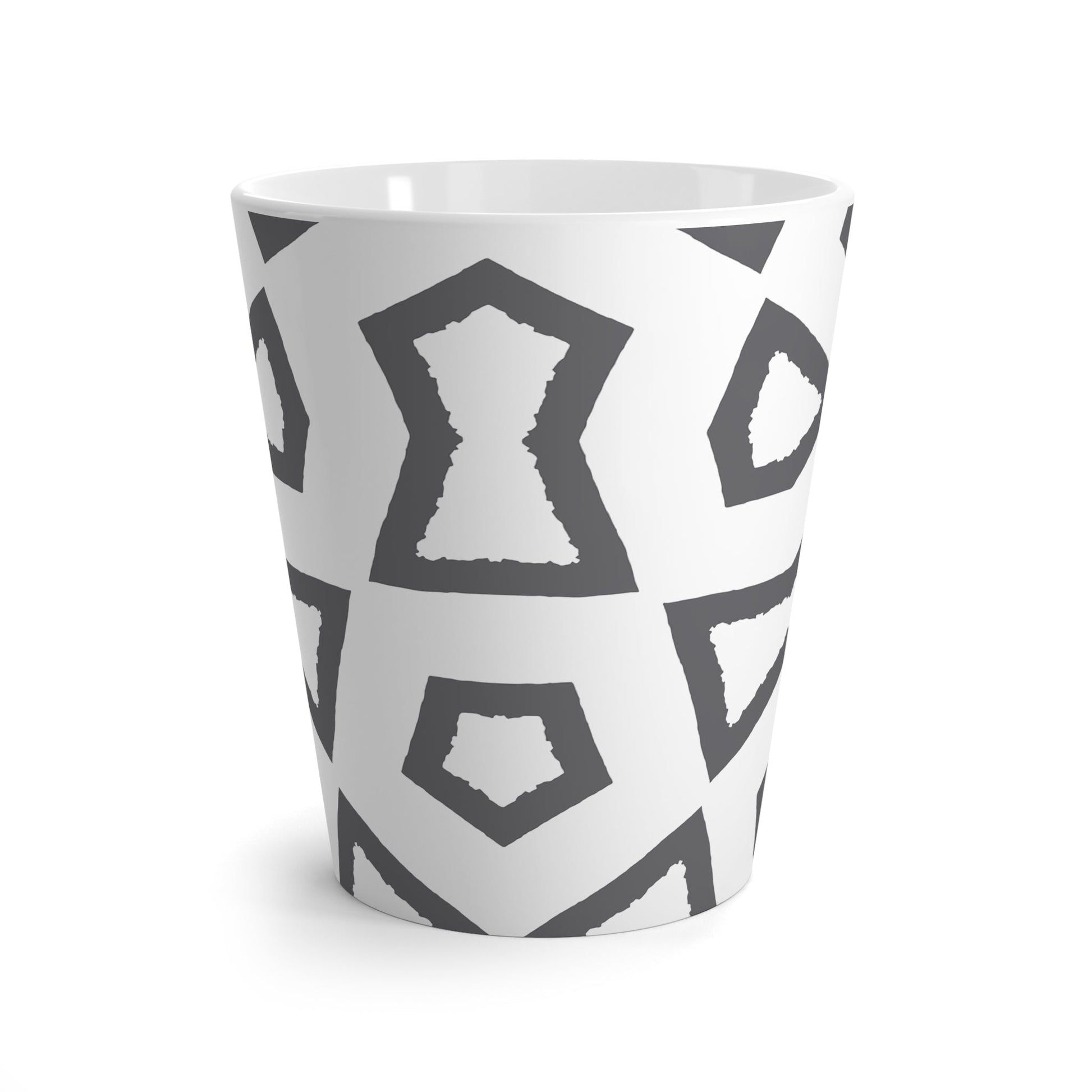 350 mL / 12oz Graphic Art Latte Mug | CALM-1201-167-392
