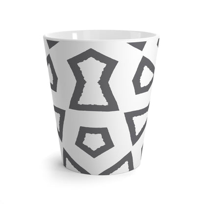 350 mL / 12oz Graphic Art Latte Mug | CALM-1201-167-392