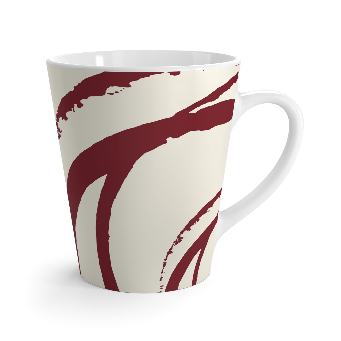 350 mL / 12oz Graphic Art Latte Mug | CALM-1283-300-112