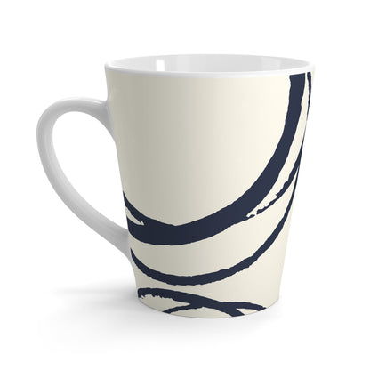 350 mL / 12oz Graphic Art Latte Mug | CALM-1273-300-112
