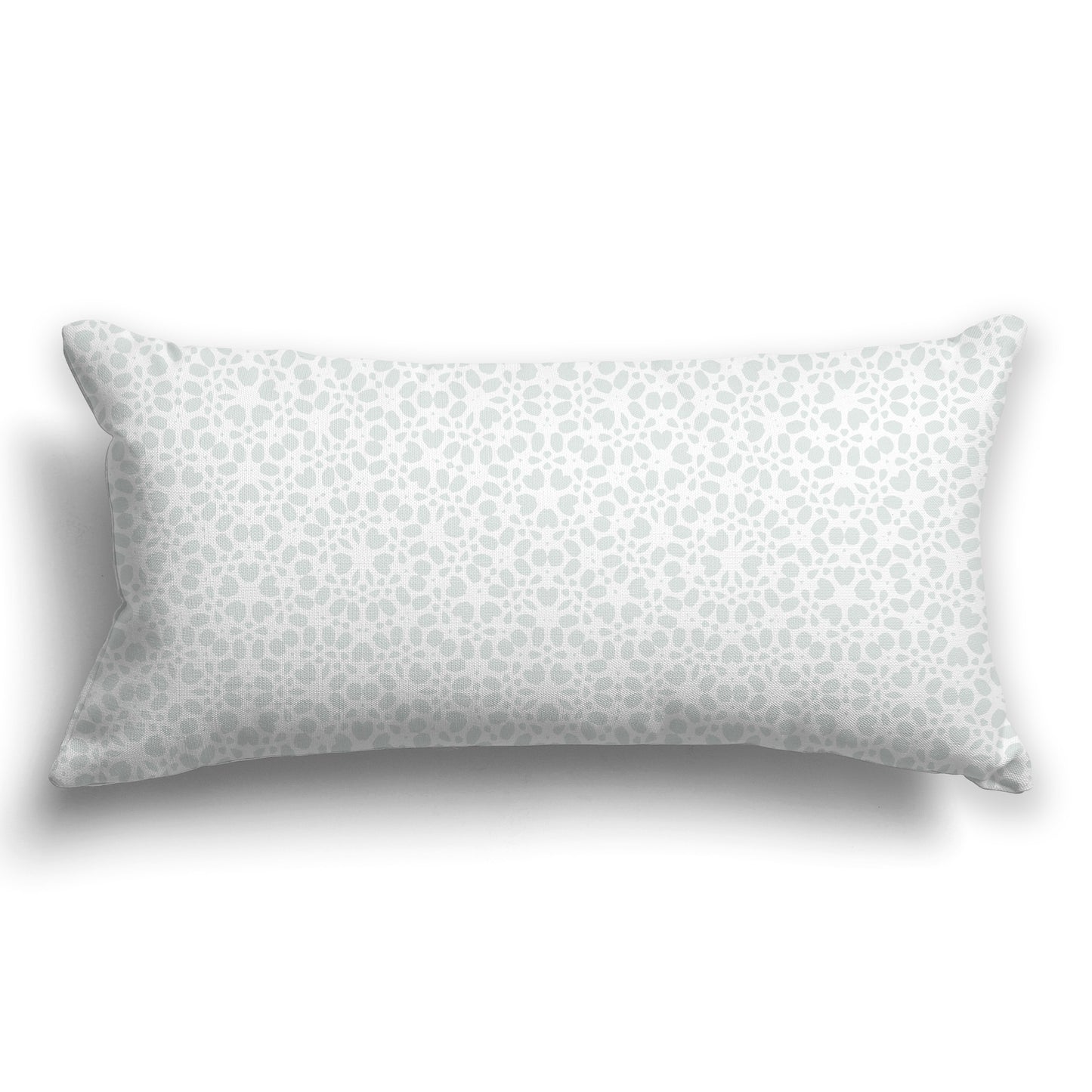 White/Beige-white Throw Pillow with Grey Paint Dab Pattern on Both Sides, CAPC-1101-161