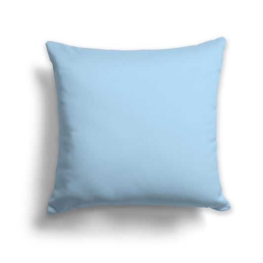 Solid Light Blue Throw Pillow, CAPC-1101-200