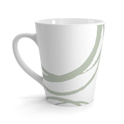 350 mL / 12oz Graphic Art Latte Mug | CALM-1052-250-112