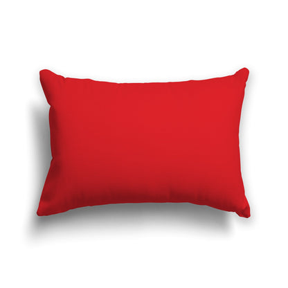 Solid Red Throw Pillow, CAPC-1111-100