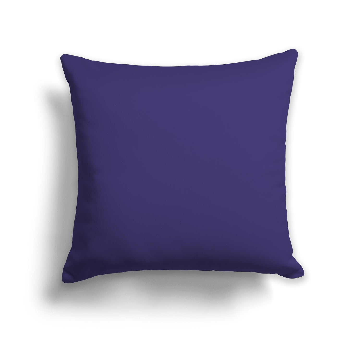 Solid Dark Purple Throw Pillow, CAPC-1111-200