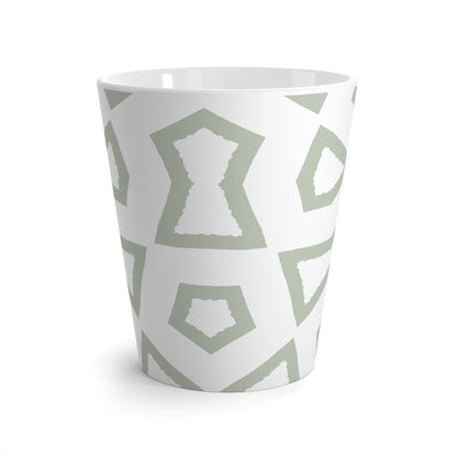 350 mL / 12oz Graphic Art Latte Mug | CALM-1052-250-392