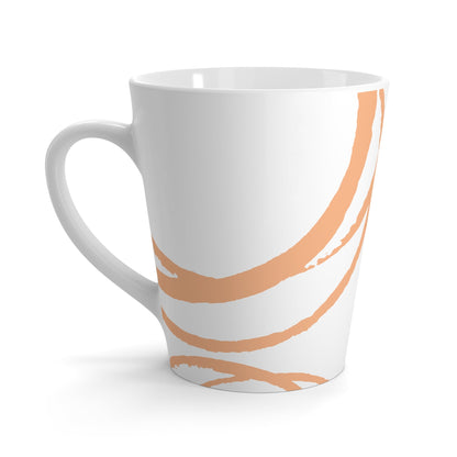 350 mL / 12oz Graphic Art Latte Mug | CALM-1181-267-112