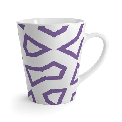 350 mL / 12oz Graphic Art Latte Mug | CALM-1072-175-392