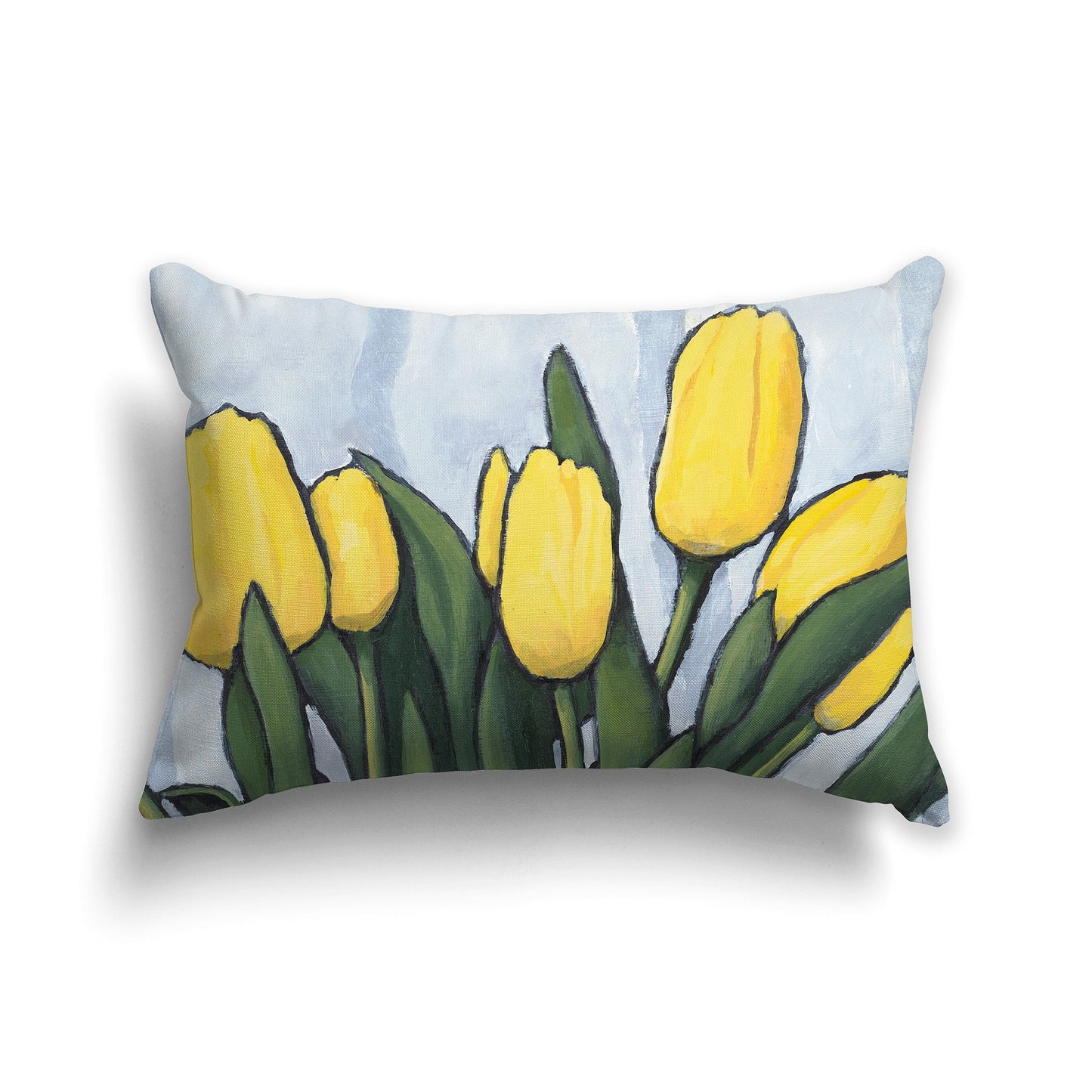 Yellow Tulips Fine Art Cushion Cover, CAPC-1120-1, 51 x 36 cm / 20 x 14 inches