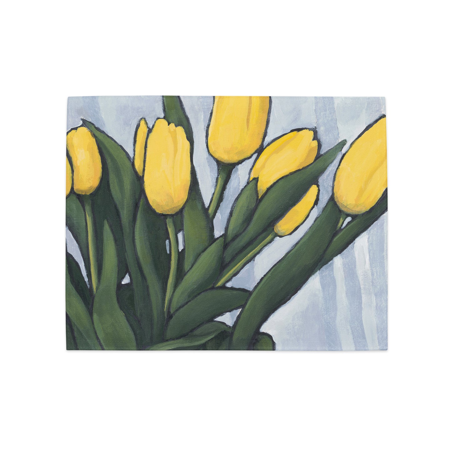 Placemat Set with Hand-painted Floral Print | CABF-1120