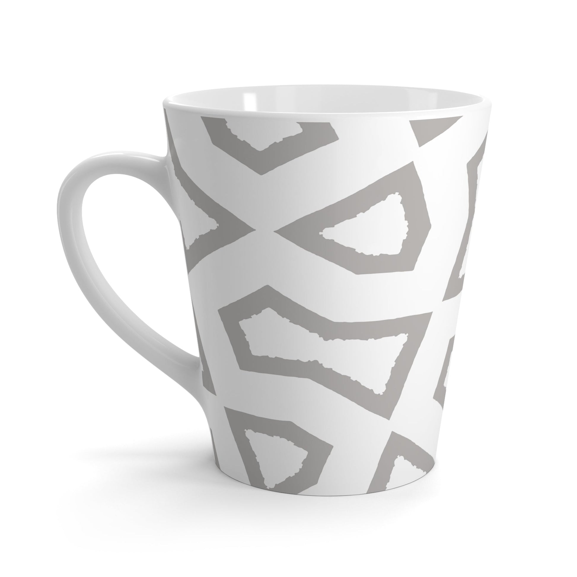 350 mL / 12oz Graphic Art Latte Mug | CALM-1171-133-392