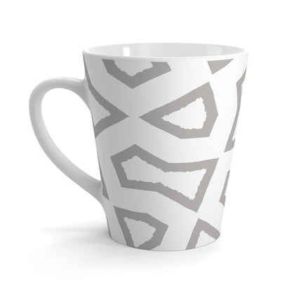 350 mL / 12oz Graphic Art Latte Mug | CALM-1171-133-392