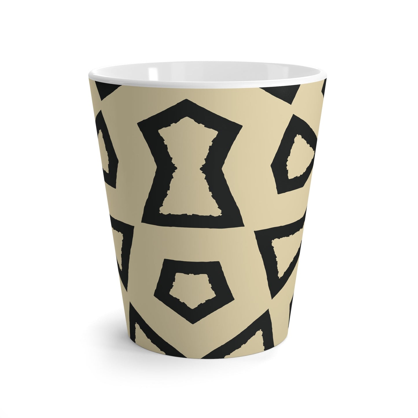 350 mL / 12oz Graphic Art Latte Mug | CALM-1014-392