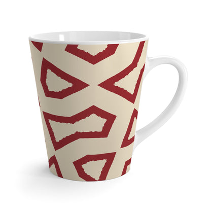 350 mL / 12oz Graphic Art Latte Mug | CALM-1031-100-392