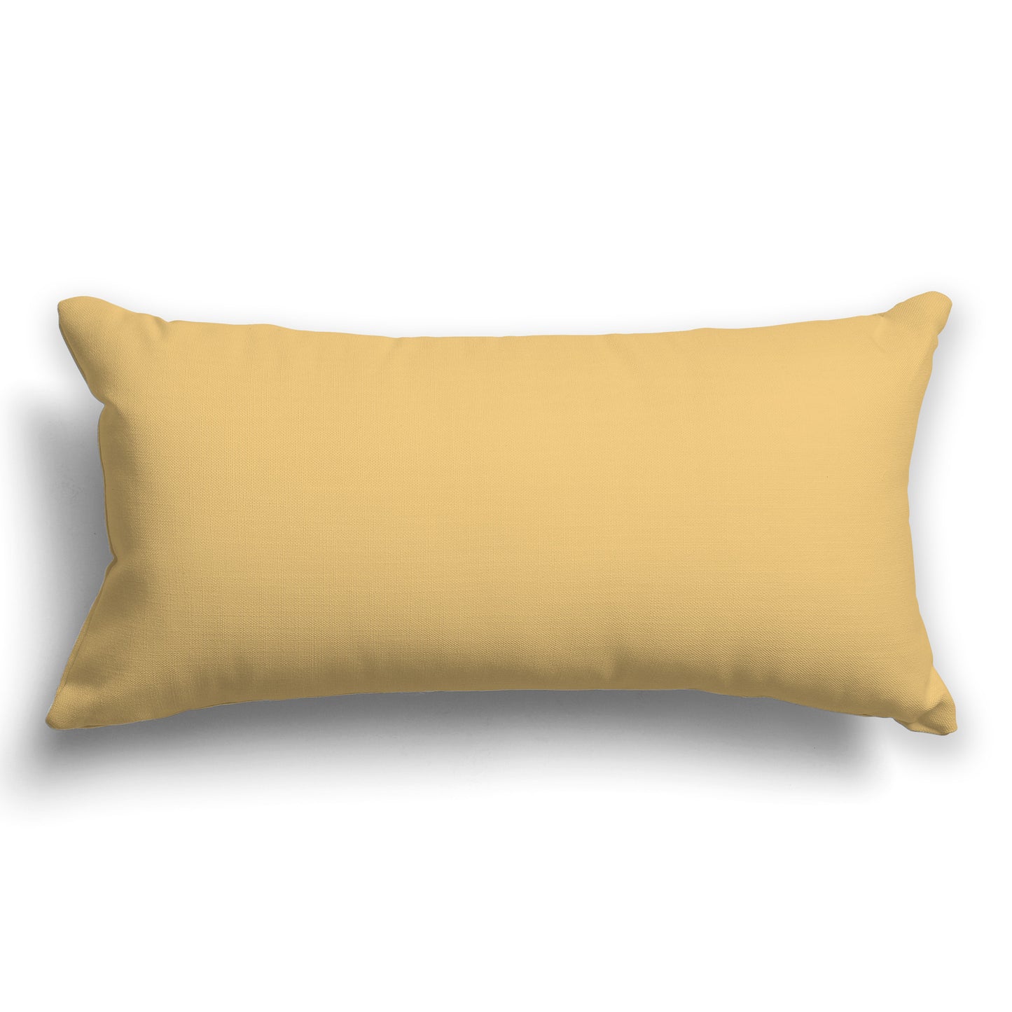 Solid Yellow-orange Throw Pillow, CAPC-1131-400