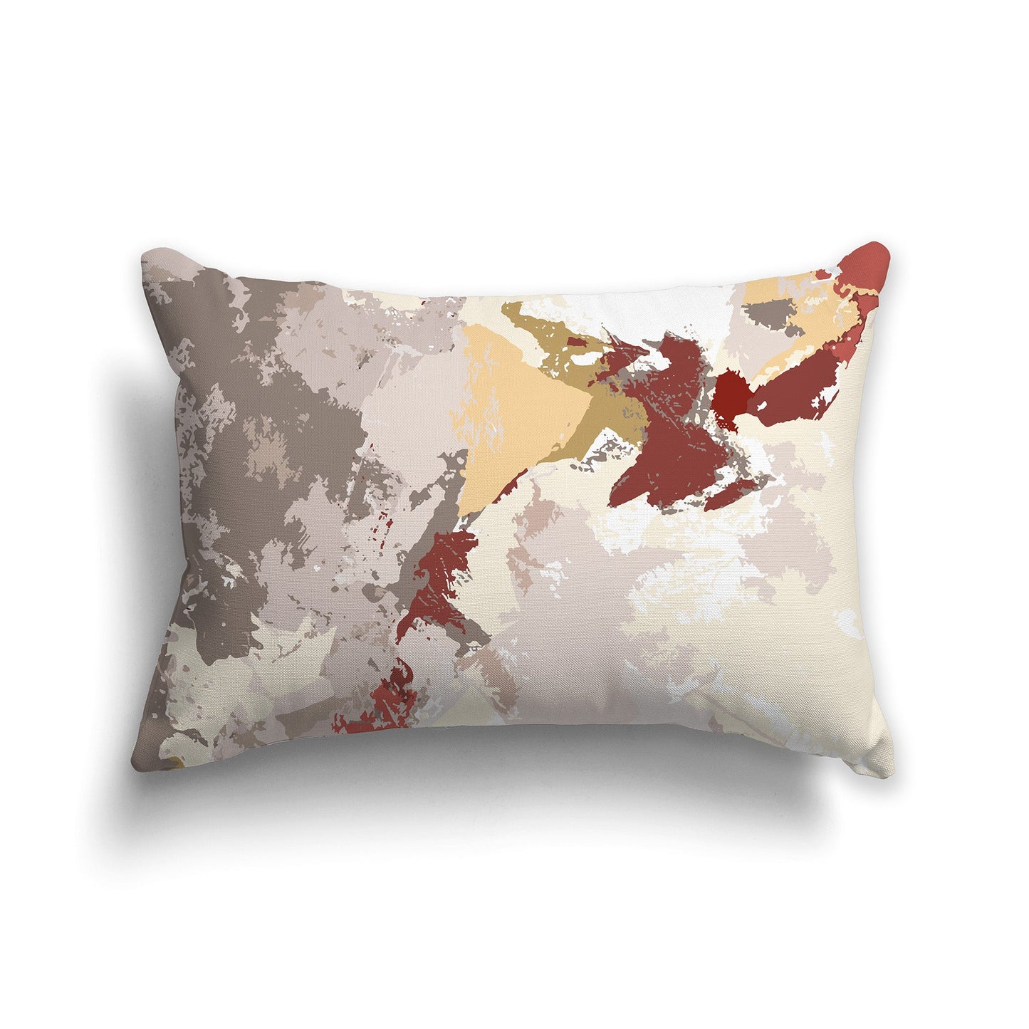 Cushion Cover with Graphic Art from the Desert Pewter Collection, CAPC-1132-691, 51 x 36 cm / 20 x 14 inches