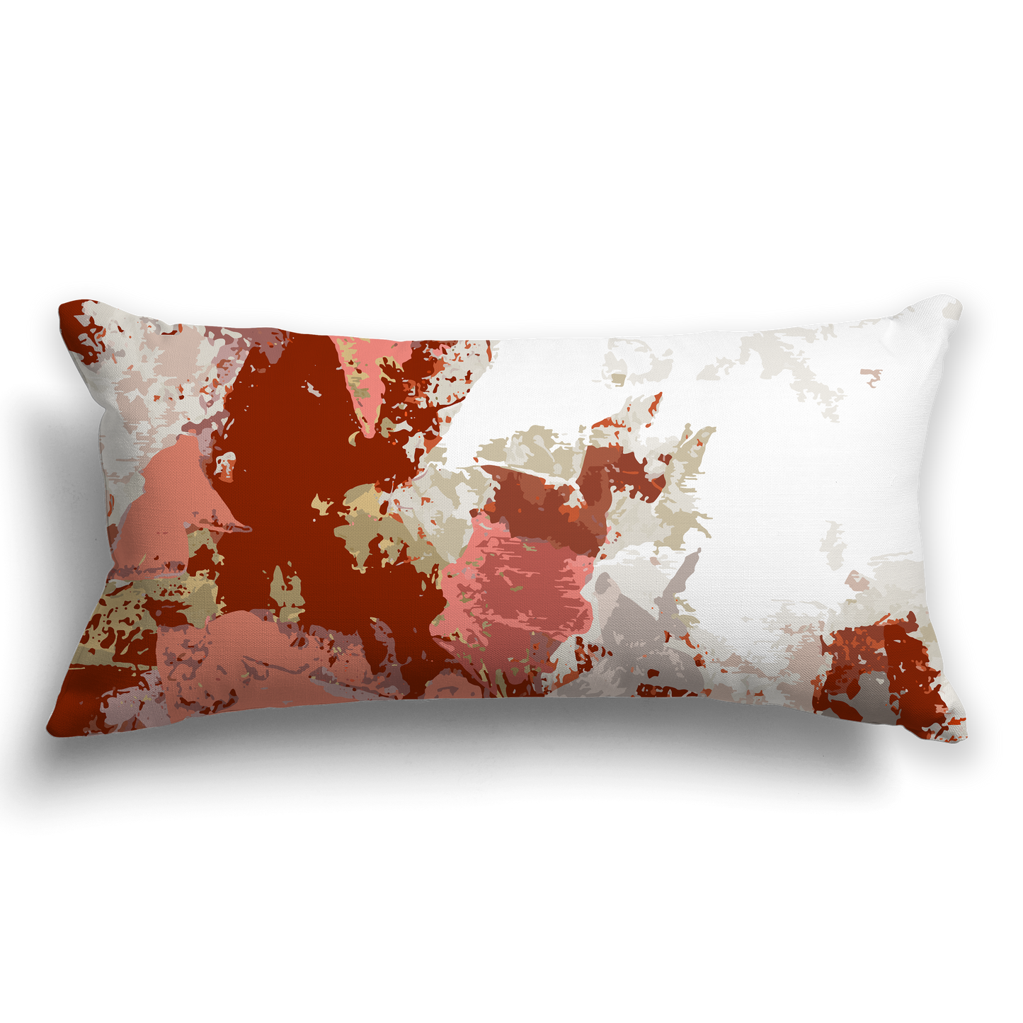 Cushion Cover with Graphic Art from the Classic Henna Collection, CAPC-1133-695, 61 x 30 cm, 24 x 12 inches