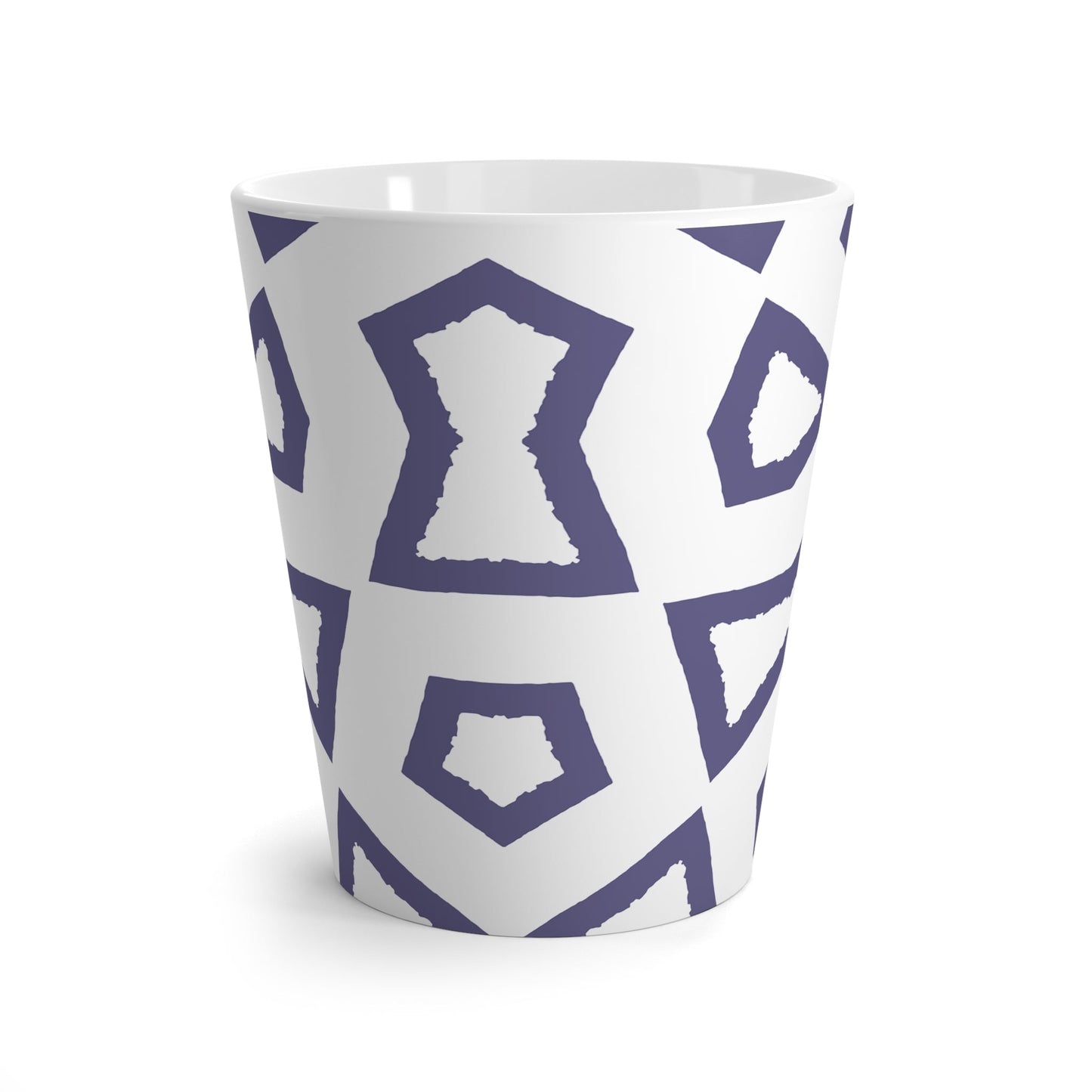 350 mL / 12oz Graphic Art Latte Mug | CALM-1092-175-392