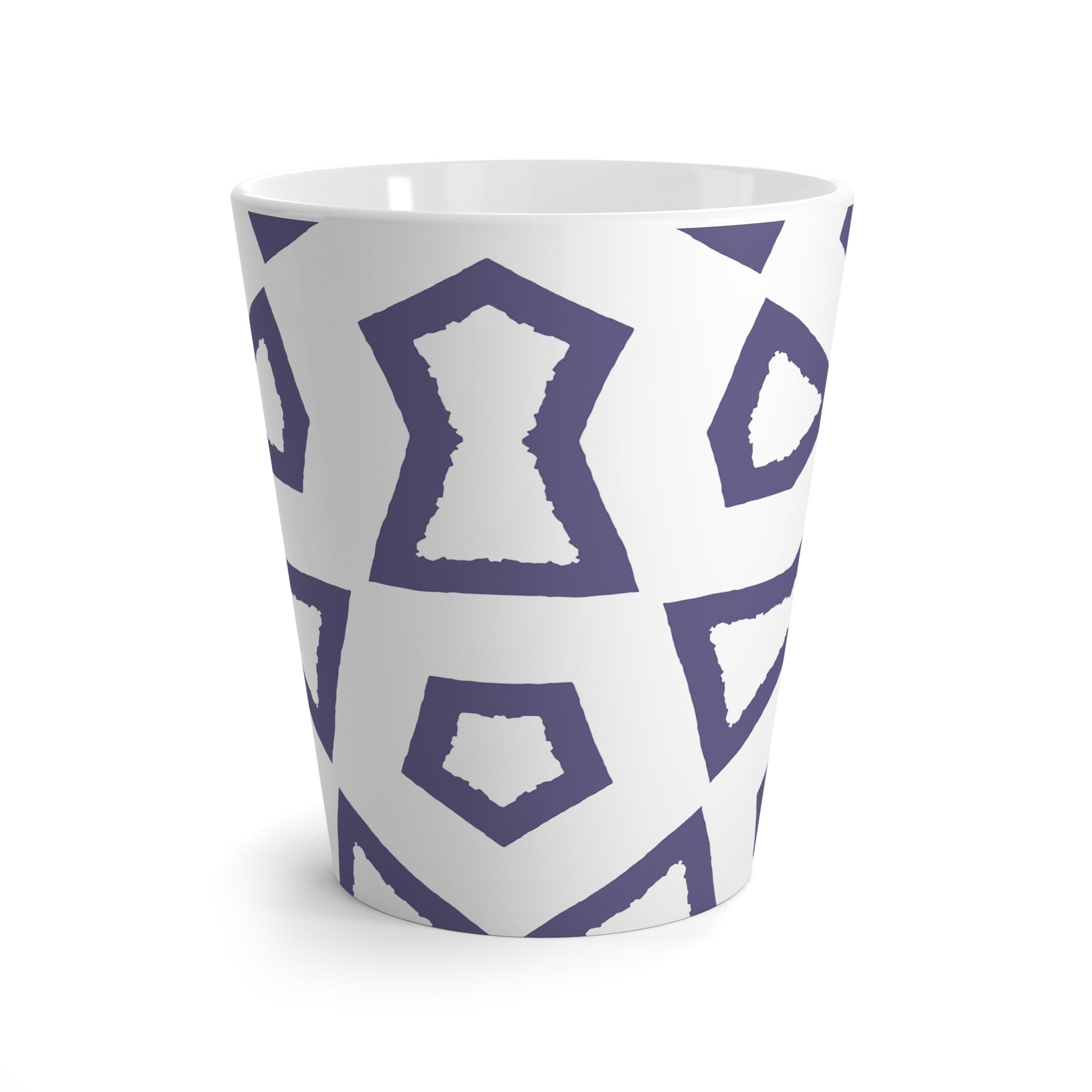350 mL / 12oz Graphic Art Latte Mug | CALM-1092-175-392