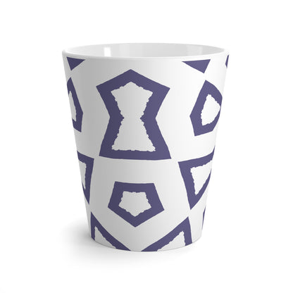 350 mL / 12oz Graphic Art Latte Mug | CALM-1092-175-392