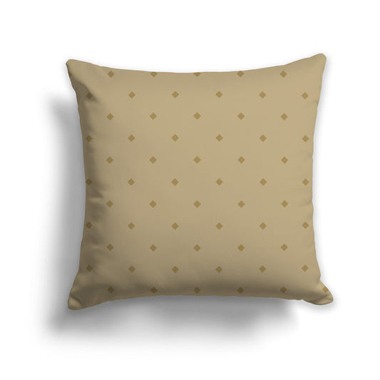 Light Olive Green Throw Pillow with Olive Green Diamond Pattern on Front, CAPC-1136-101