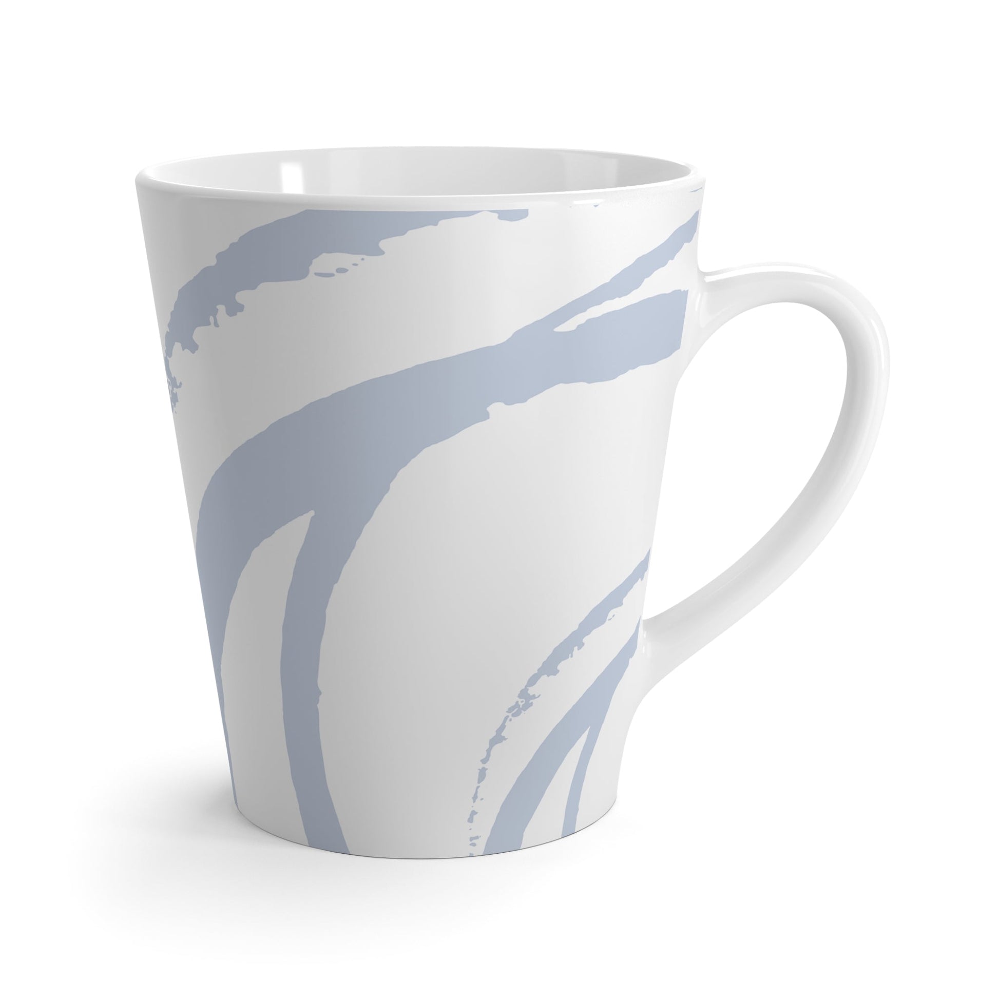 350 mL / 12oz Graphic Art Latte Mug | CALM-1231-400-112