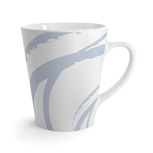 350 mL / 12oz Graphic Art Latte Mug | CALM-1231-400-112