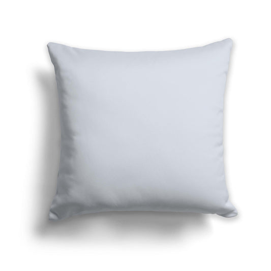 Solid Light Blue-grey Throw Pillow, CAPC-1141-533