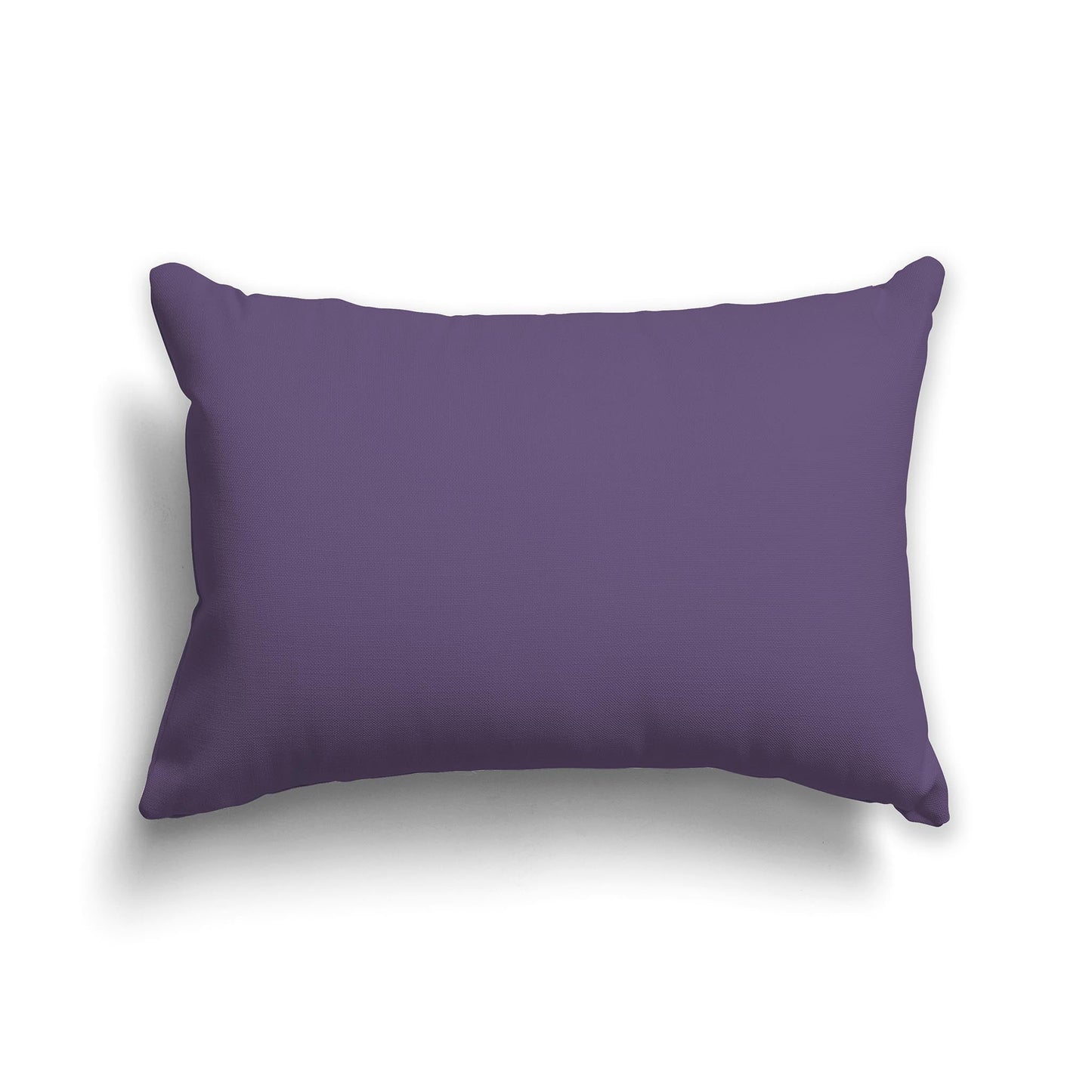 Solid Medium Purple Throw Pillow, CAPC-1143-167