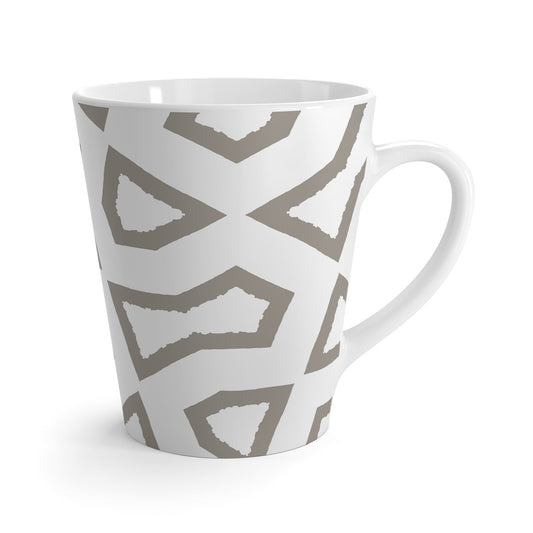 350 mL / 12oz Graphic Art Latte Mug | CALM-1242-200-392