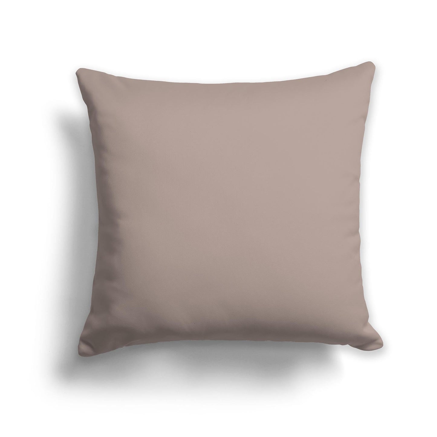 Solid Light Brown Throw Pillow, CAPC-1152-550