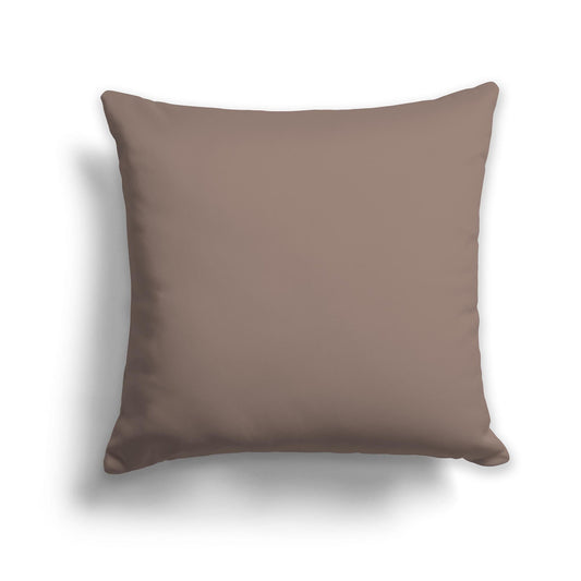 Solid Brown Throw Pillow, CAPC-1152-575