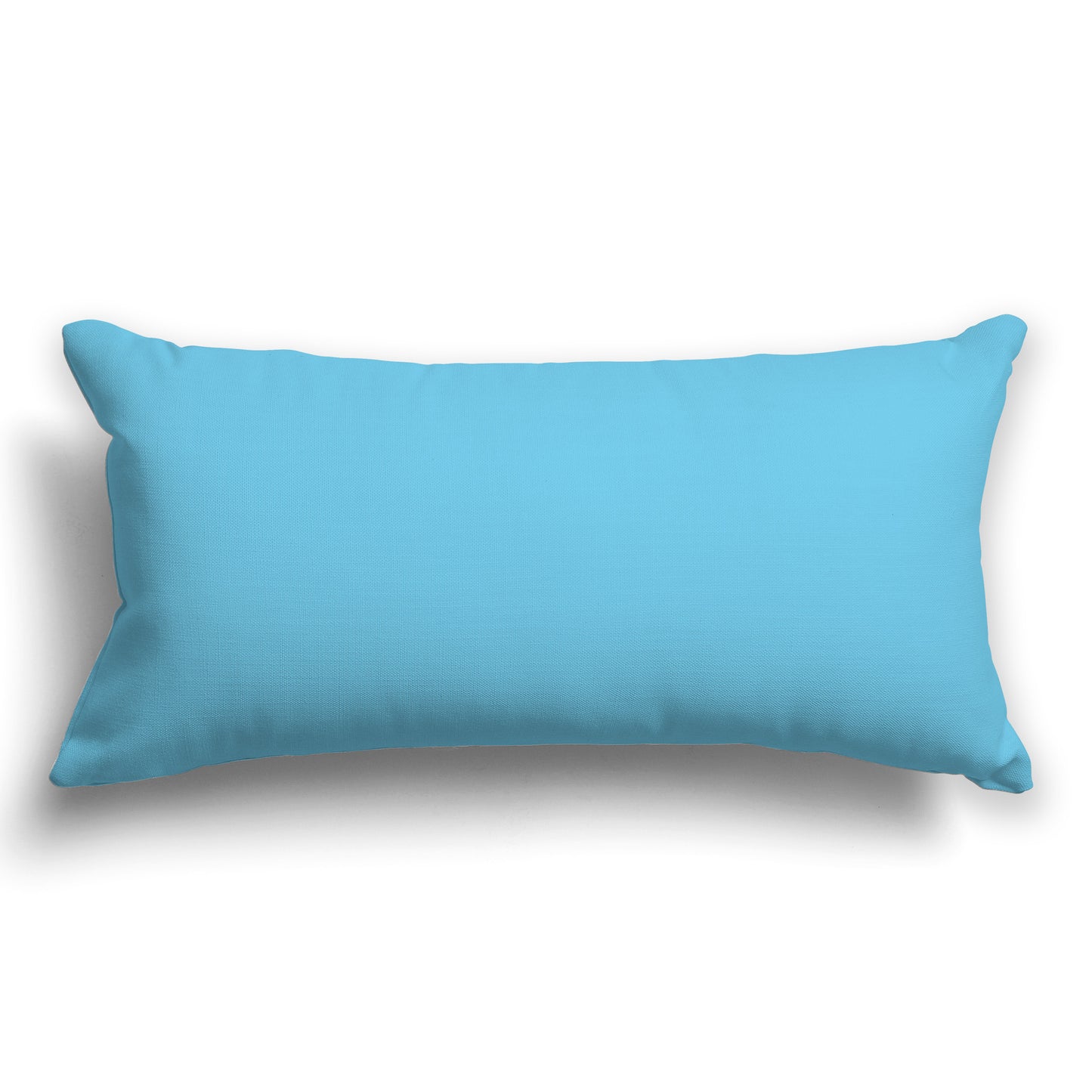 Solid Light Blue-turquoise Throw Pillow, CAPC-1153-400