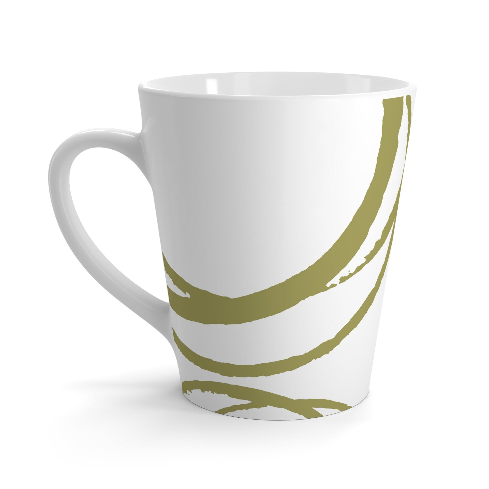 350 mL / 12oz Graphic Art Latte Mug | CALM-1142-400-112
