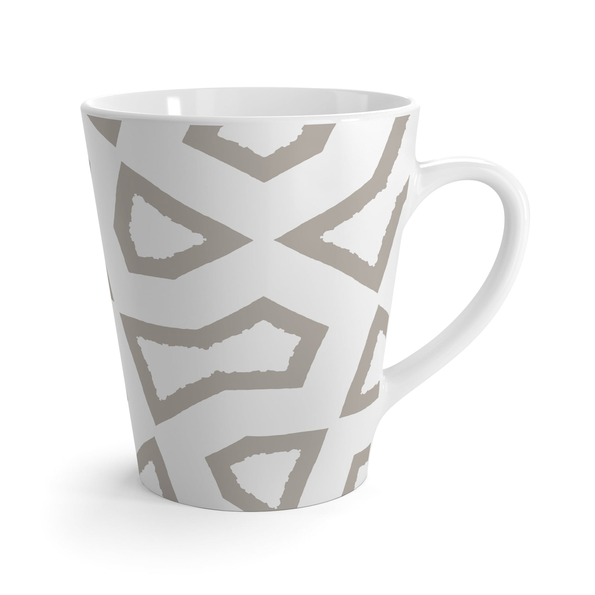 350 mL / 12oz Graphic Art Latte Mug | CALM-1202-200-392