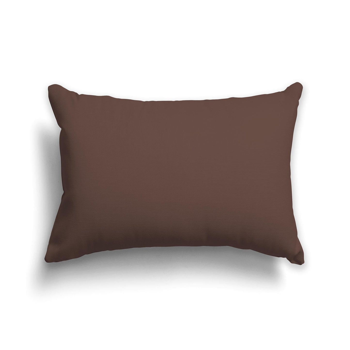 Solid Brown Throw Pillow, CAPC-1161-167