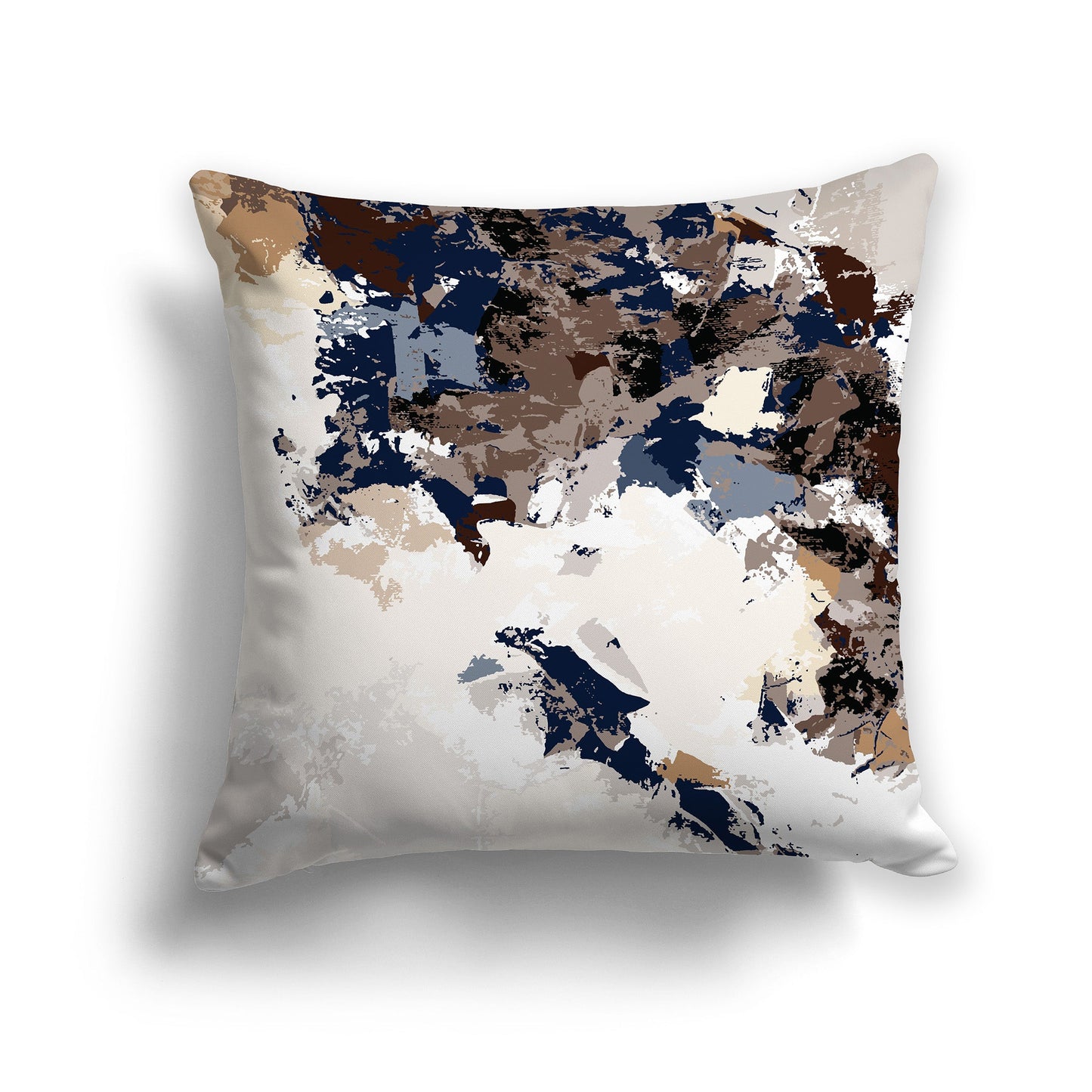 Cushion Cover with Graphic Art from the Mocha Froth Collection, CAPC-1161-693, 46 x 46 cm / 18 x 18 inches