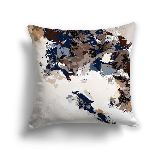 Cushion Cover with Graphic Art from the Mocha Froth Collection, CAPC-1161-693, 46 x 46 cm / 18 x 18 inches