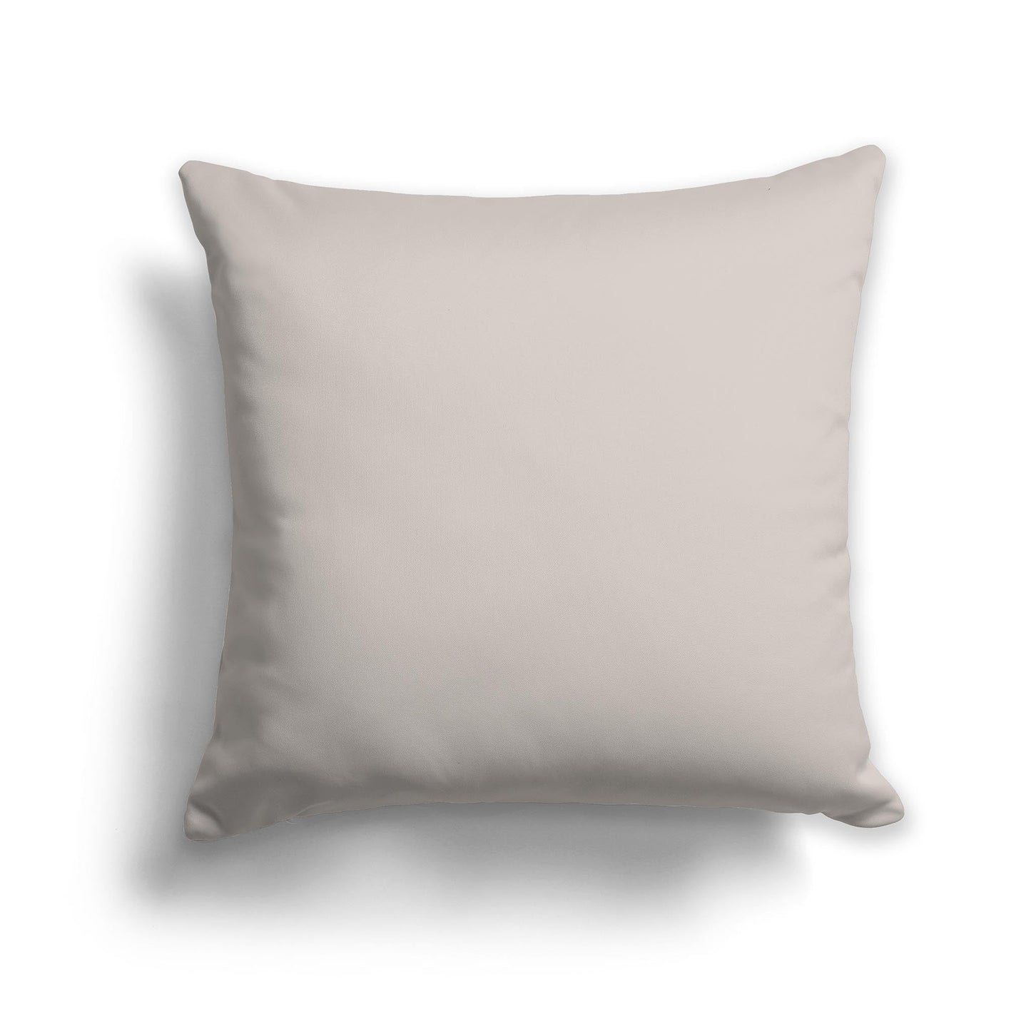 Solid Taupe Throw Pillow, CAPC-1162-467