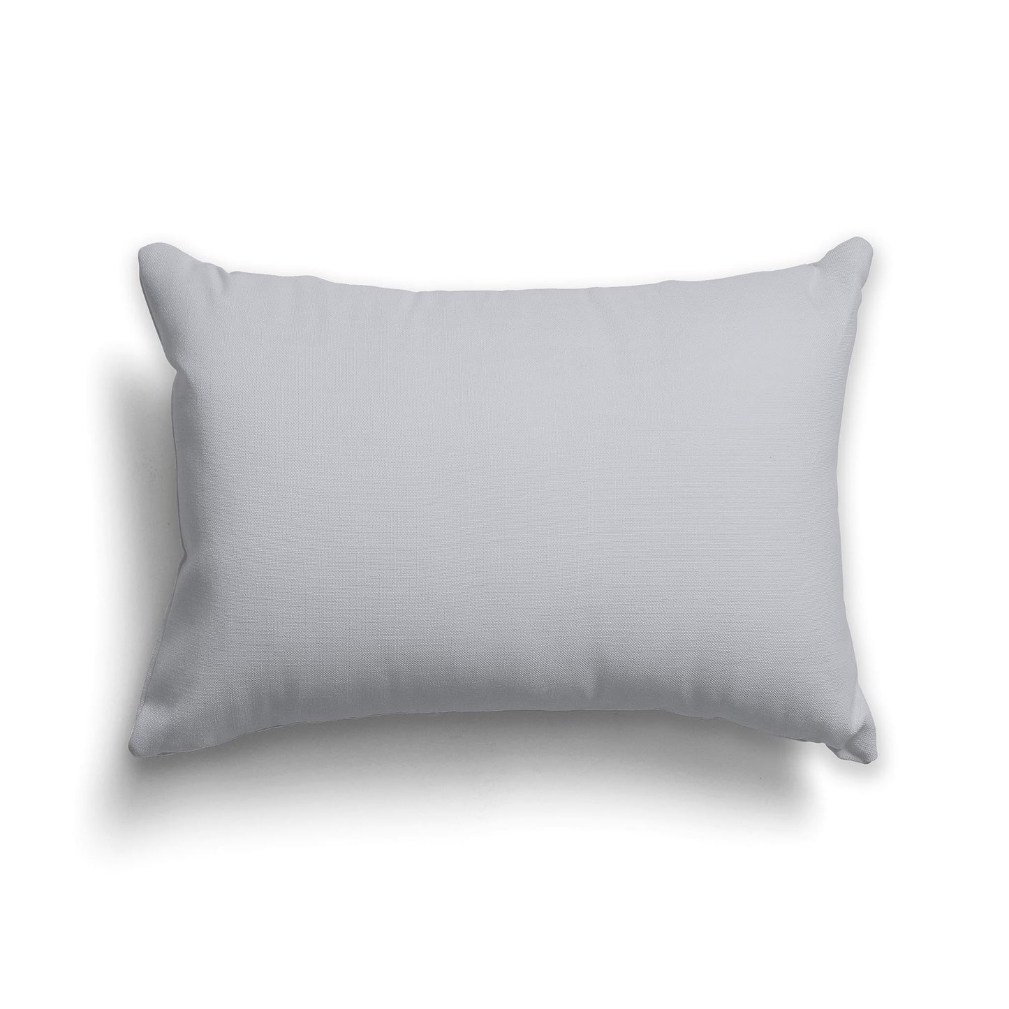 Solid Light Grey Throw Pillow, CAPC-1163-333