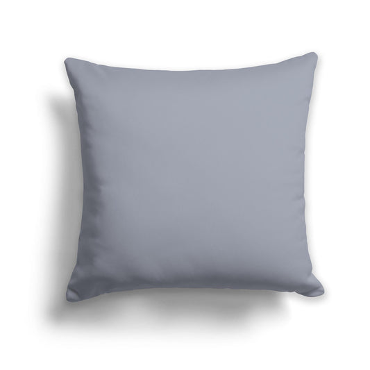 Solid Grey Throw Pillow, CAPC-1163-367