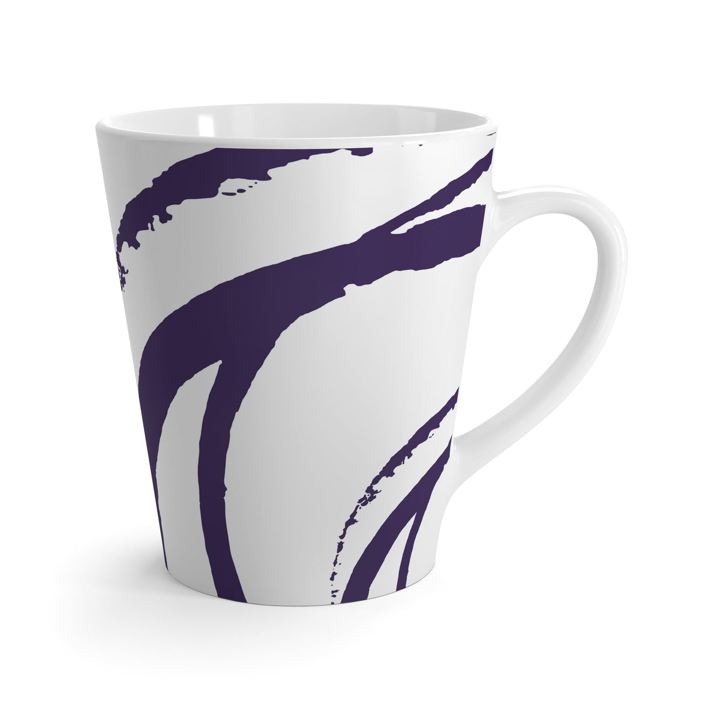 350 mL / 12oz Graphic Art Latte Mug | CALM-1143-100-112