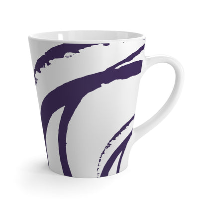 350 mL / 12oz Graphic Art Latte Mug | CALM-1143-100-112