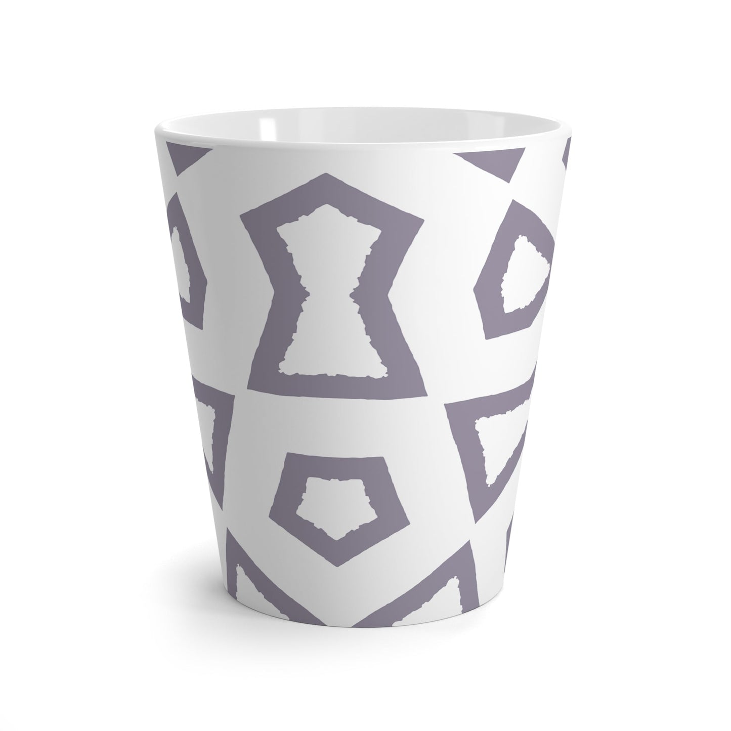 350 mL / 12oz Graphic Art Latte Mug | CALM-1262-367-392