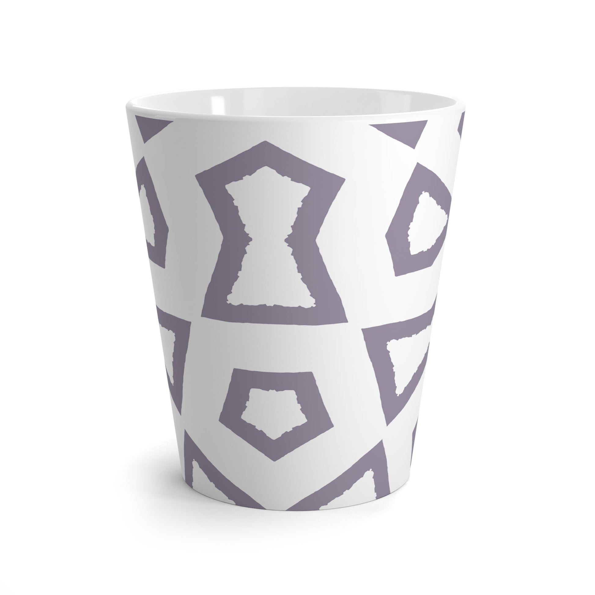 350 mL / 12oz Graphic Art Latte Mug | CALM-1262-367-392