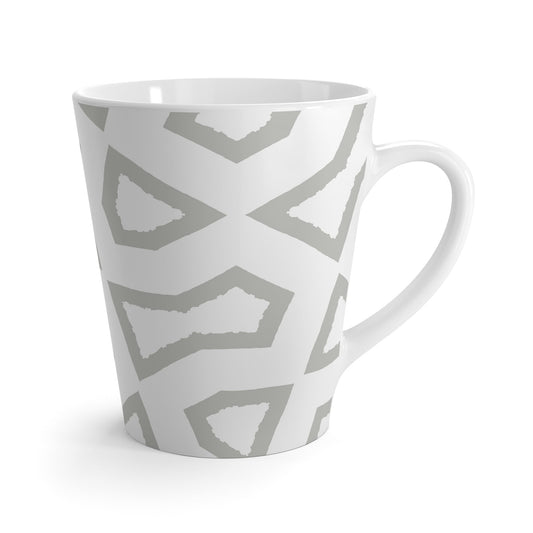 350 mL / 12oz Graphic Art Latte Mug | CALM-1243-300-392